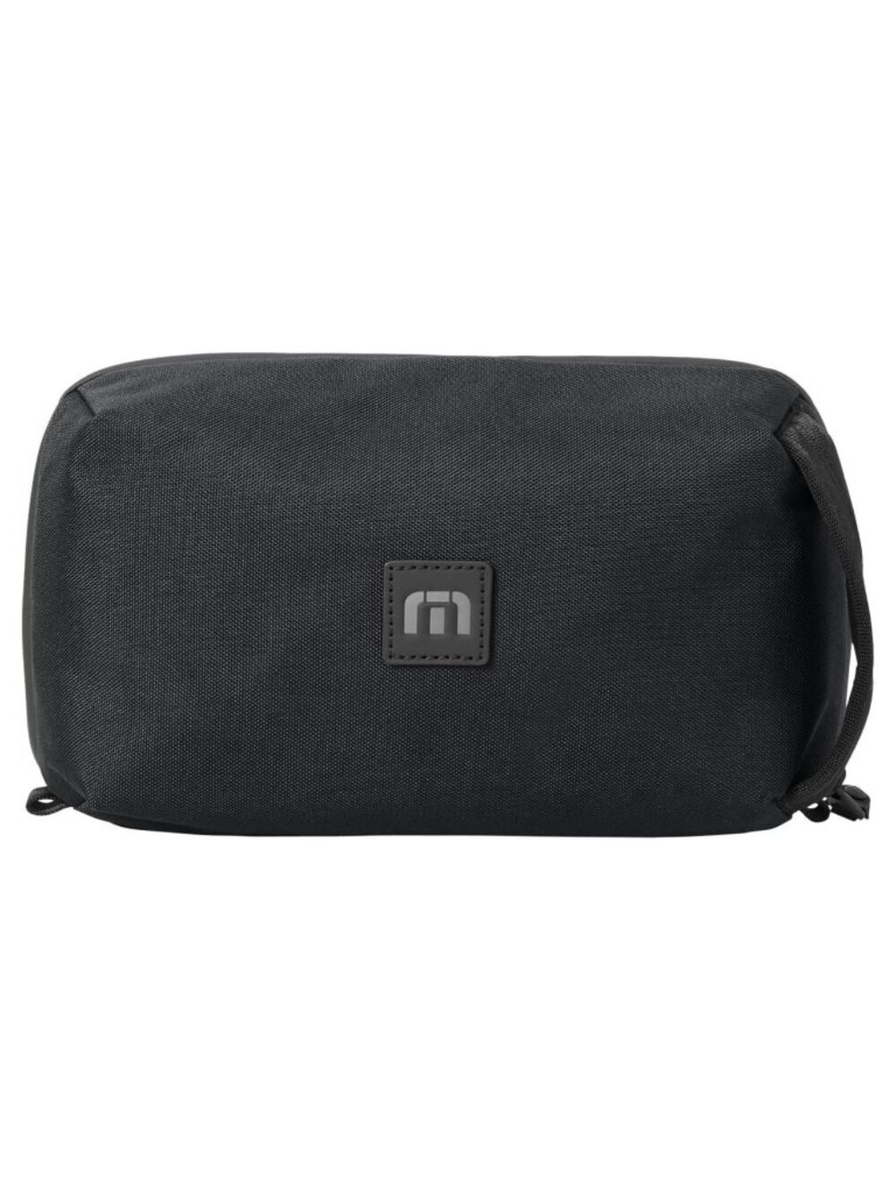 TravisMathew Approach Water-Resistant Travel Toiletry Bag with Hook, Black